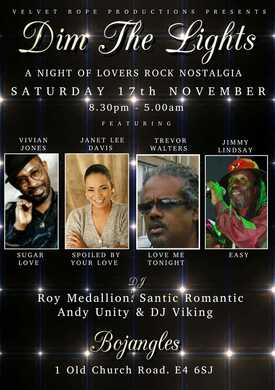 Dim the Lights (Lovers Rock nostalgia Night)