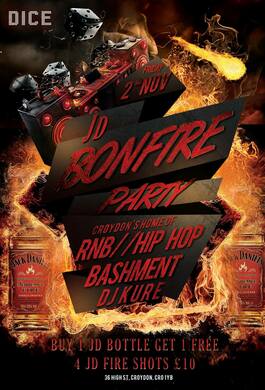 Dice Bar Presents: JD Bonfire Party