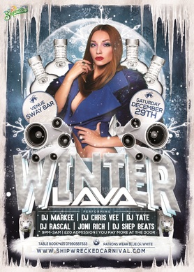 Winter Lava- Soca, Afrobeats, Dancehall & RnB