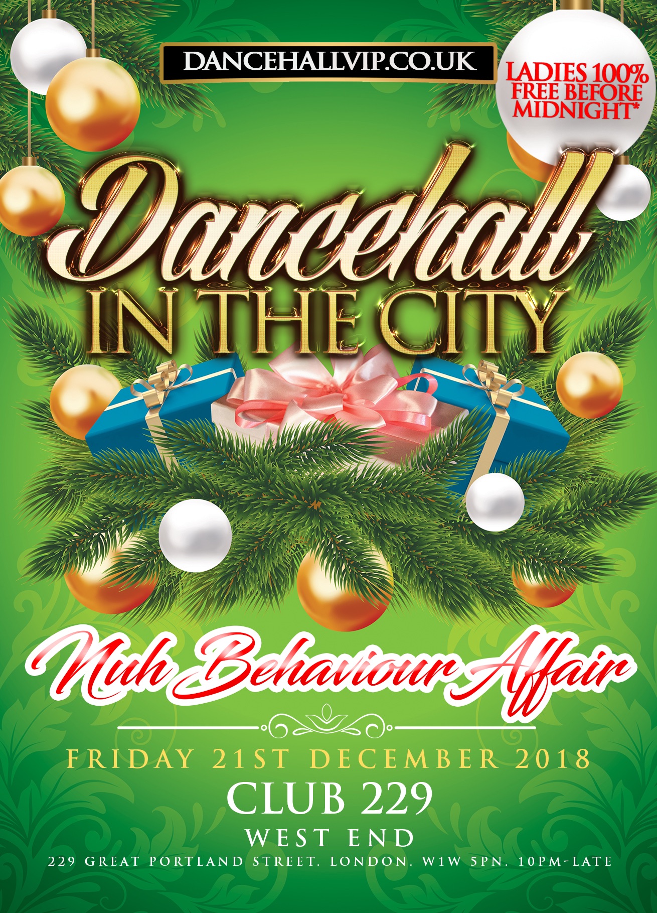 DANCEHALL IN THE CITY - Nuh Behaviour Affair