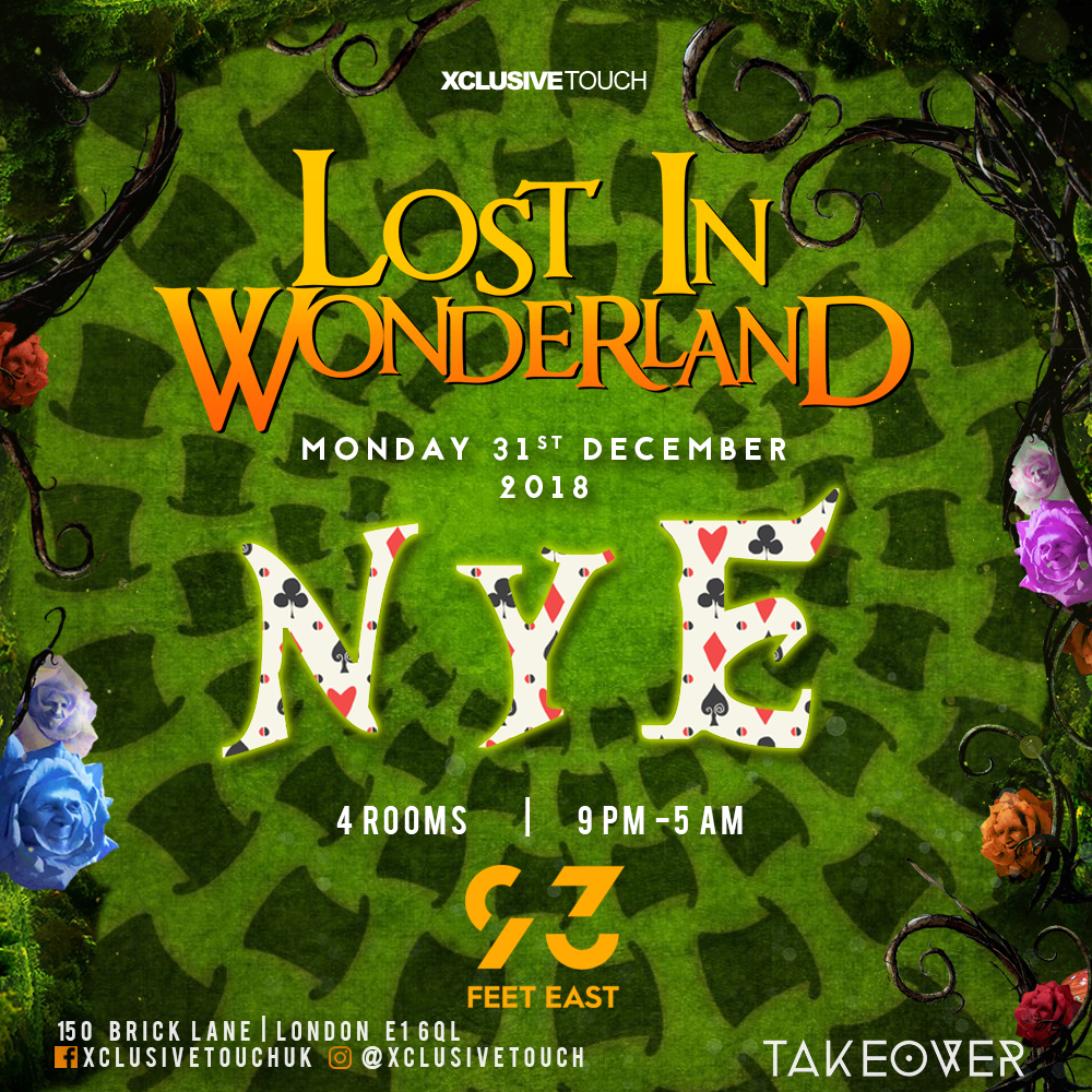 Lost in Wonderland NYE 2018