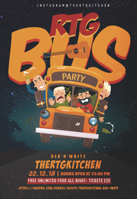 THERTGKITCHEN BUS PARTY