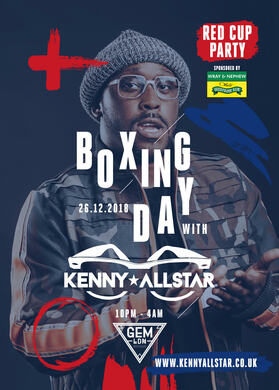 BBC 1Xtra's Kenny Allstar on Boxing Day!