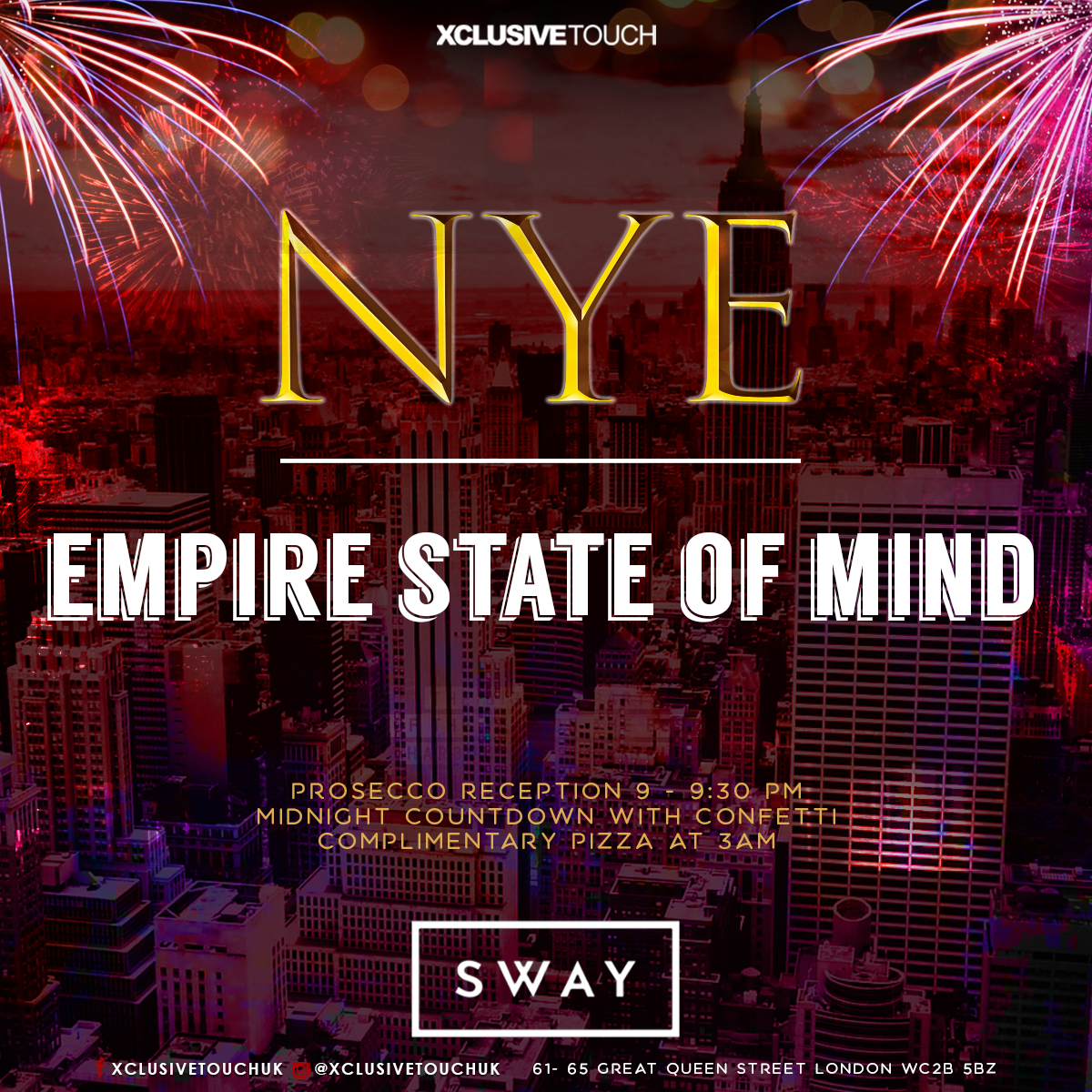 Empire State of Mind NYE 2018
