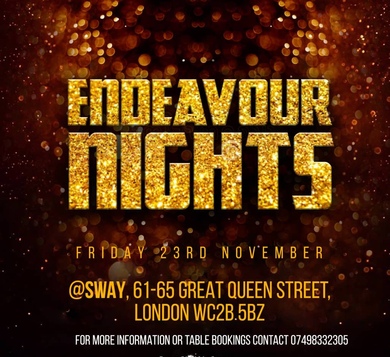 ENDEAVOUR NIGHTS (ONE NIGHT ONLY)