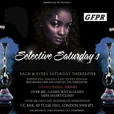 SELECTIVE SATURDAY'S