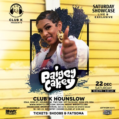 Saturday Showcase with Paigey Cakey
