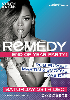 Remedy - Hip Hop + R&B - End Of Year Party!