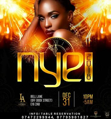 NYE BIG AFROBEAT PARTY @ La Lounge