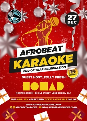 Afrobeat Karaoke - End of year celebration