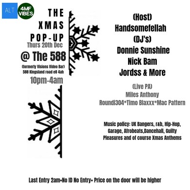 POP UP XMAS PARTY