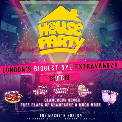 NYE House Party - Hip-Hop, RnB, Trap Bashment