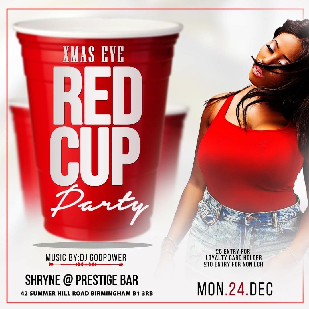 Red Cup Party ☆Christmas Eve ☆ 24Th Dec