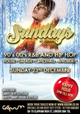 JAMES CORBIN'S BIRTHDAY @ 'SUNDAYS' AT AQUUM