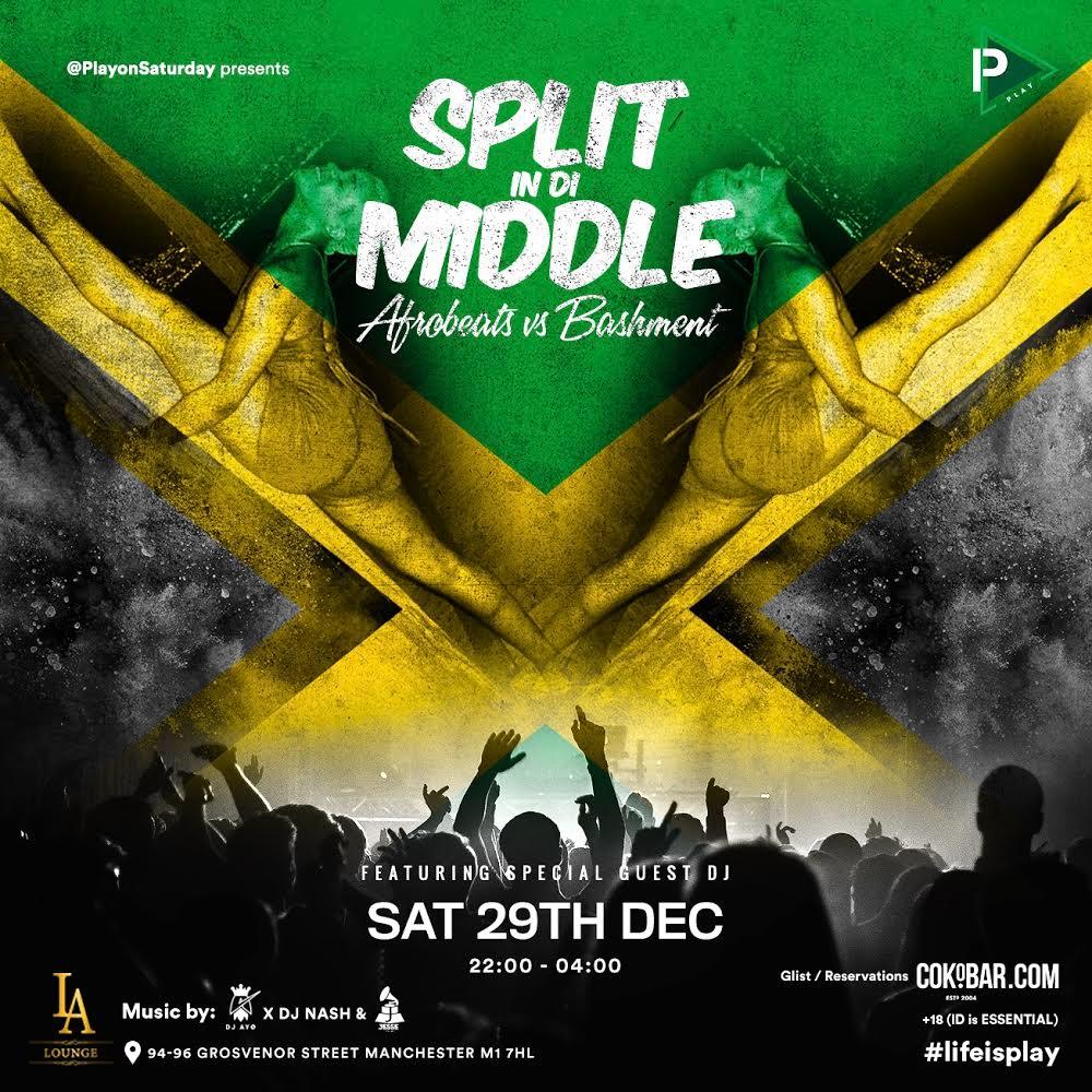 Split in the middle - Afrobeats Vs Bashment
