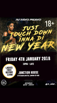 Just Touch Down Inna Di New Year