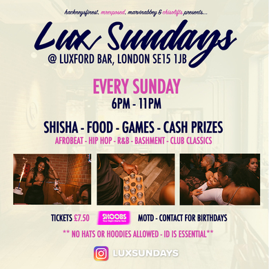 Lux Sundays 13th January 2019