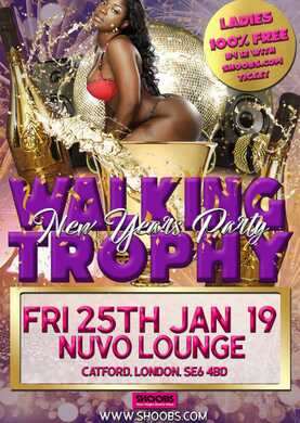 WALKING TROPHY - NEW YEARS PARTY