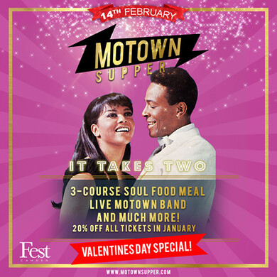 The Motown Supper - Valentines Day Special