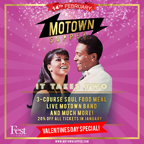 The Motown Supper - Valentines Day Special