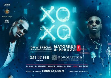 XOXO City Party with Mayorkun & Peruzzi Live