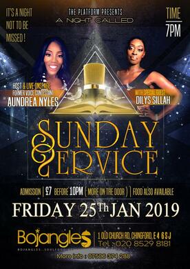 Sunday Service by the Platform