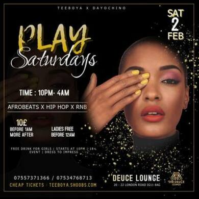 Play Saturday london
