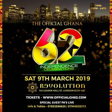 GHANA 62ND INDEPENDENCE CELEBRATION