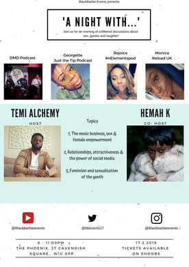 'A Night With...' SEX EDITION