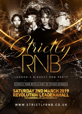 Strictly RnB - London's Biggest Rnb Party