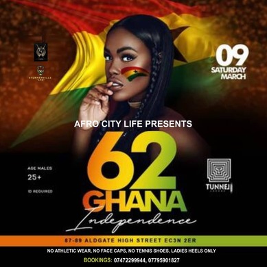 Afro City Life @Tunnel.. 62nd Ghana IND Dance