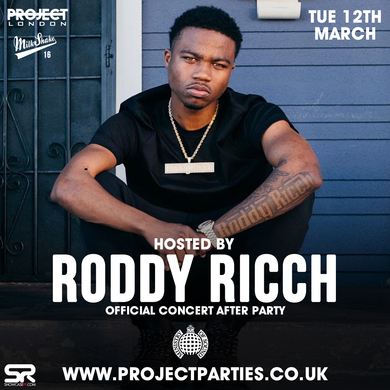 Roddy Ricch: Hosted LIVE @Ministry of Sound