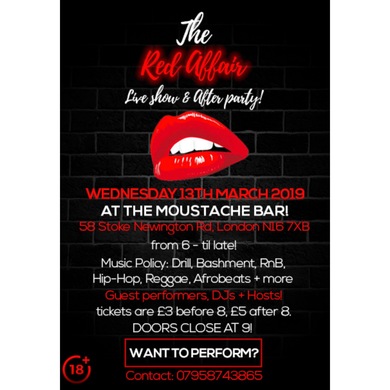 The Red Affair - Showcase & Open Mic