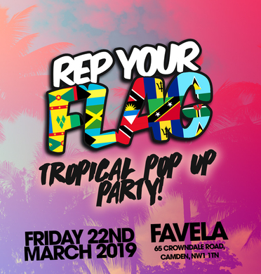 Rep Your Flag - Tropical Pop Up Party