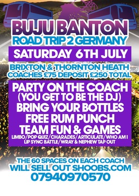 Buju Banton Road Trip to Germany