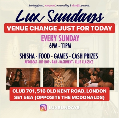 Lux Sundays 24th March 2019