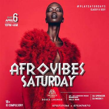 Afrobeat vs Bashment in London { April 6th }