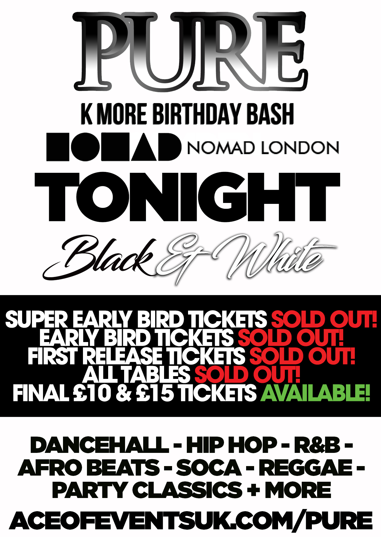 PURE - BLACK & WHITE