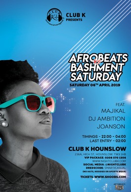 AFROBEATS VS BASHMENT