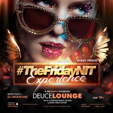 #TFNX | Friday April 12 | DEUCE LOUNGE