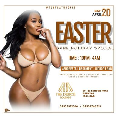 Bashment vs  Afrobeat Bank Holiday Saturday