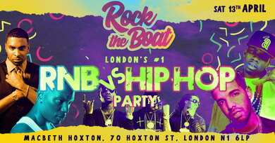 Rock The Boat - RnB, Hip-Hop, Trap, Bashment