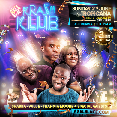 Axel Blake's Krazy Klub - 3rd Birthday