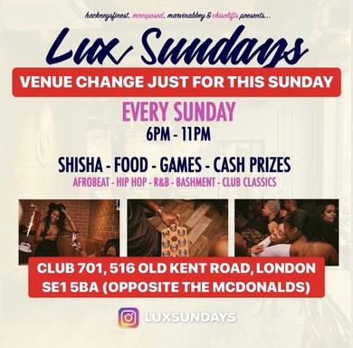 Lux Sundays 14th April 2019