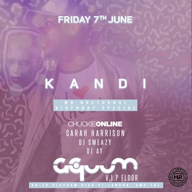 KANDI - MR NOCTURNAL BDAY SHISHA & CANDY