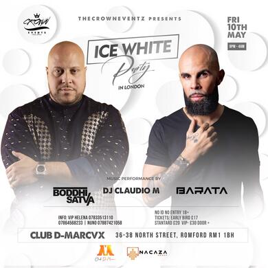 ICE WHITE PARTY ( Boddhi Satva & Barata )