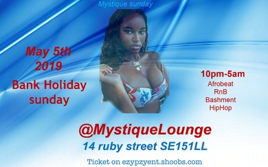 Bank holiday Sunday @MystiqueLounge