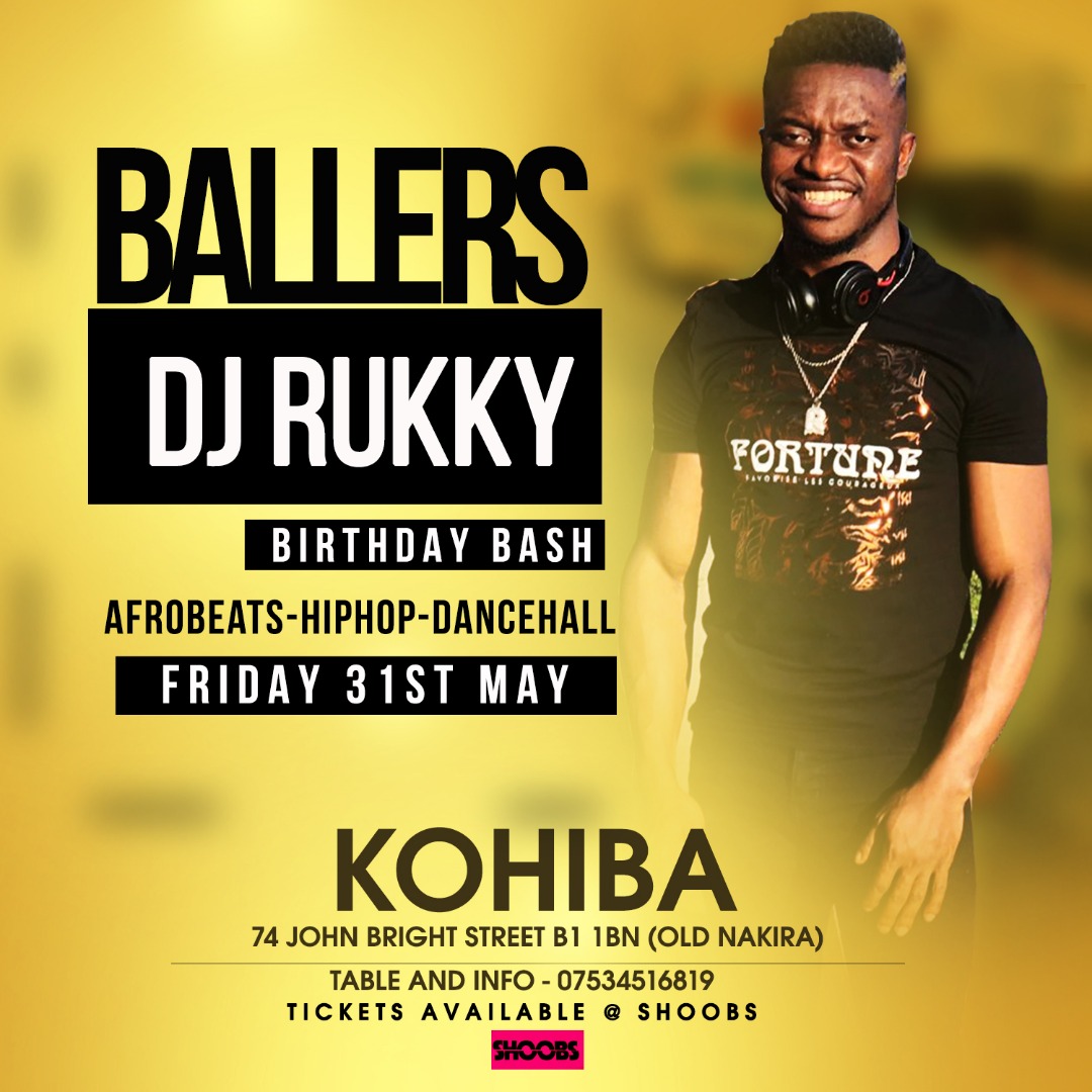BALLERS DJ RUKKY BIRTHDAY BASH 2019