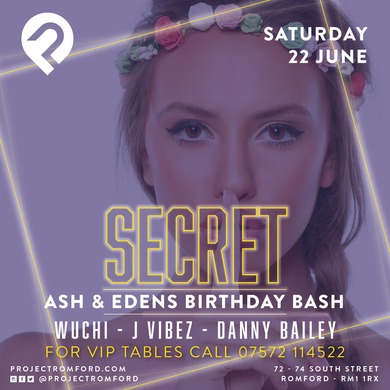 Secret Events Birthday Party