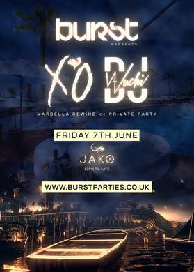 BURST PARTIES Presents: MARBS REWIND IS OKAII